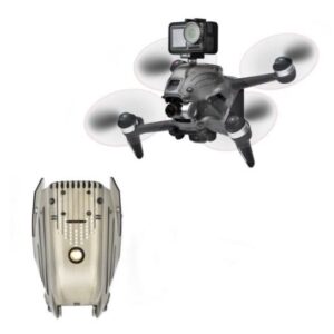 Horní kryt na DJI FPV závodní dron s 1/4" závitem na akční kameru 1DJ0207