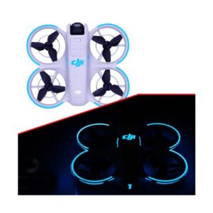 Modré luminiscenční samolepky na dron DJI Neo 1DJNEO75