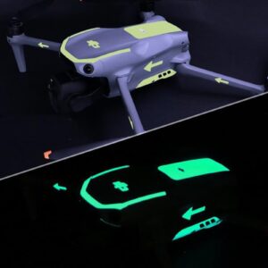 Zelené luminiscenční samolepky na dron DJI Air 3 / Air 3S 1DJ2983