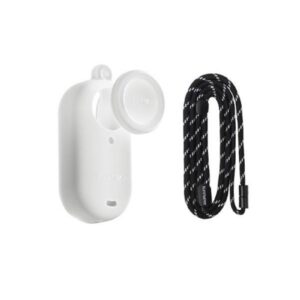 Bílý silikonový chránič a kryt objektivu na kameru Insta360 GO 3S 1INST435