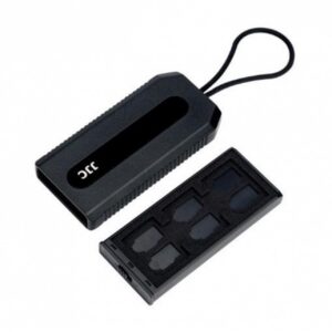 Dvojstranný úložný box na paměťové karty (6 SD + 12 MicroSD) 1SD1164