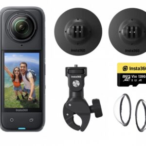 Akční kamera Insta360 X4 - Motocyklový balíček INST742