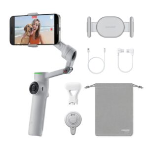 Stabilizátor na telefon Insta360 Flow 2 Pro Creator Kit -  šedý INST907