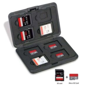 Voděodolné pouzdro na paměťové SD a Micro SD karty 1234